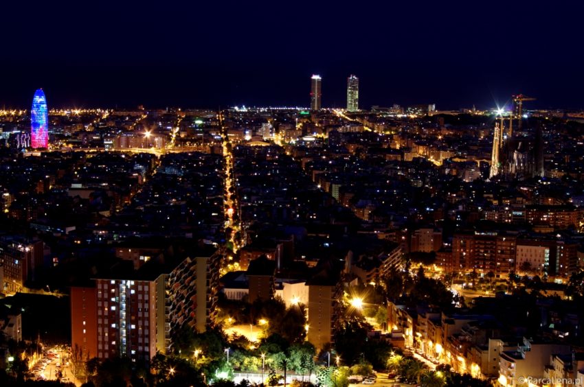Panorama Barcelony Turó de la Rovira