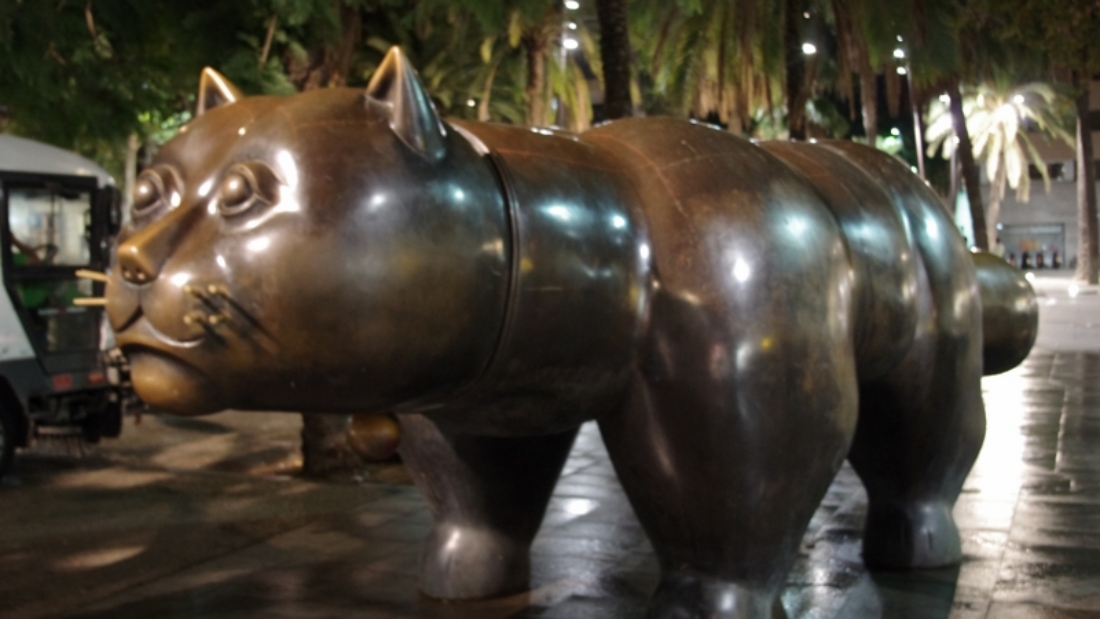 Rambla del Raval -Gato